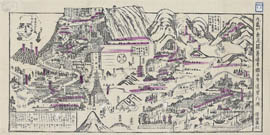 丸亀ヨリ金比羅善通寺弥谷寺道案内図